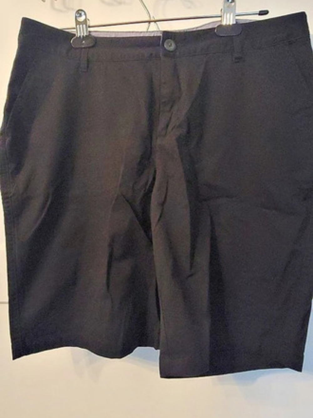 Amazon Essentials Women's Bermuda Shorts Black Size 10 NWT